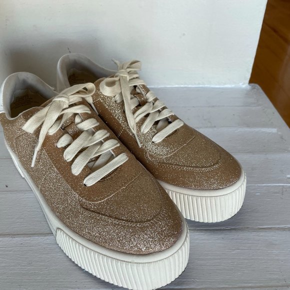 Mix No.6 Gold platform sneakers - Picture 5 of 9